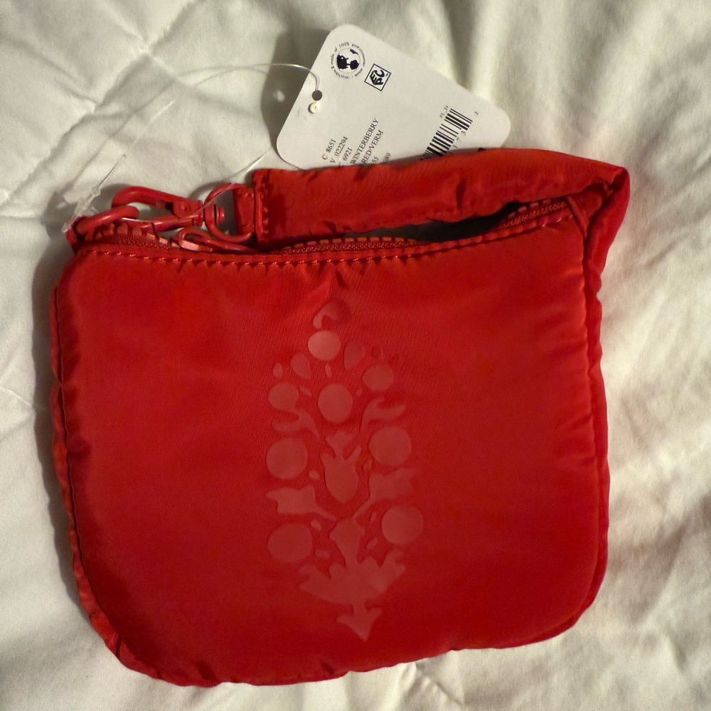 FP Movement by Free People Red Mini Wristlet Pouch